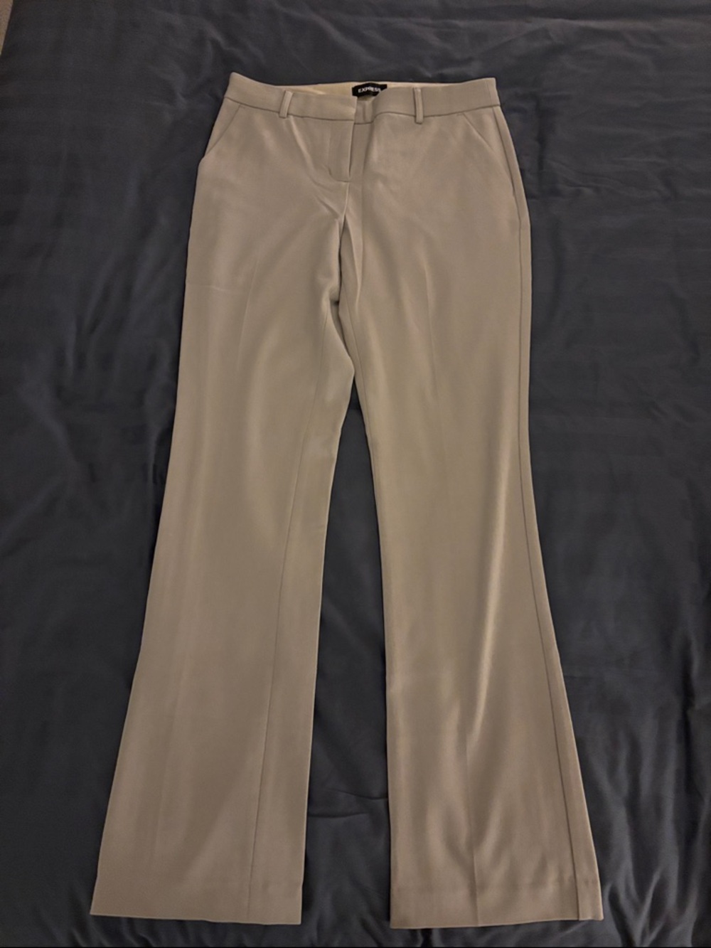Express Taupe Boot Cut Dress Pants
